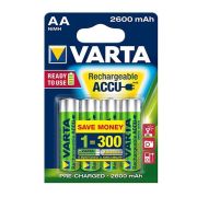 Varta - set acumulatori AA Recharge Accu 2600 mAh - 4buc