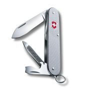 Victorinox - briceag Cadet Alox, 9 functii - argintiu