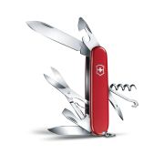 Victorinox - briceag Climber, 14 functii - argintiu rosu