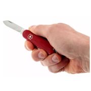 Victorinox - briceag mic waiter, 9 functii - argintiu rosu