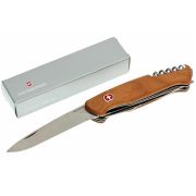 Victorinox - briceag multifunctional Rangerwood 55 maner lemn, 10 functii - argintiu maro