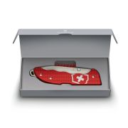 Victorinox - briceag pliabil Evoke Alox, 5 functii - argintiu rosu