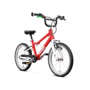 Woom - bicicleta copii 16&quot; Woom 3 AUTOMAGIC, varsta recomandata 4-6 ani (105-120cm) - 6 kg - rosu intens alb