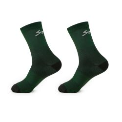 Spiuk - Set sosete ciclism medii ANATOMIC medium long 2 socks pack - verde