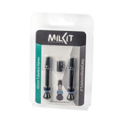 Milkit - set valve tubeless, presta 45mm