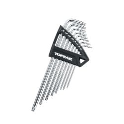 Topeak - set chei bicicleta tip Torx - negru argintiu