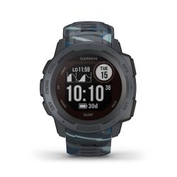 Garmin - Instinct Solar Surf edition - Pipeline - ceas inteligent cu GPS cu functii avansate pentru sport si incarcare solara