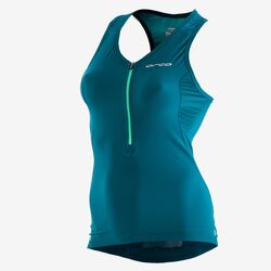 Orca 226 Perform Top Sleeveless - top femei pentru triatlon - turcoaz