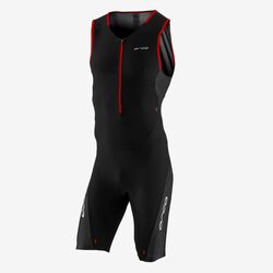 Orca 226 Perform Race Suit - costum trisuit pentru triatlon - negru-portocaliu