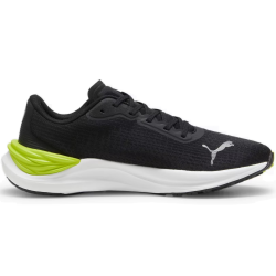 Puma - pantofi alergare pentru barbati Electrify NITRO 3 - negru verde fluo Lime Pow alb