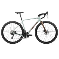 Orbea Terra H30 - bicicleta gravel - albastru Blue Stone (Gloss) - Copper (Matt)