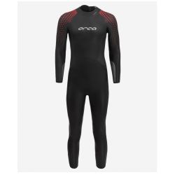 Orca - costum neopren triatlon pentru barbati Apex Float wetsuit - negru rosu buoyancy