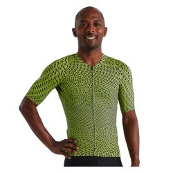 Specialized - tricou ciclism maneca scurta pentru barbati SL Bicycledelics Jersey - hyper verde negru