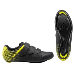 Northwave Core 2 - pantofi pentru ciclism sosea - negru-galben