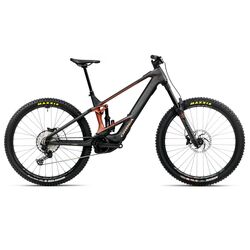 Orbea WILD M20 2025 - bicicleta electrica e-MTB Trail full suspension 29&quot; - Gri rosu - Diamond Carbon View (Matt) - Mars Red (Gloss)