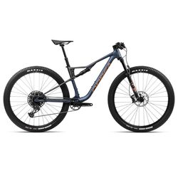 Orbea Oiz H20 - bicicleta MTB full suspension XC 29&quot; - albastru Moondust Blue-Leo Orange (Matt) 2024