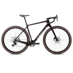 Orbea Terra M22TEAM 1X - bicicleta gravel - rosu Wine Red Carbon View