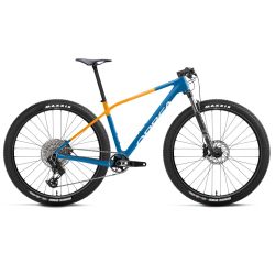 Orbea Alma M10 - bicicleta MTB hardtail XC 29&quot; - culoare custom MyO albastru-portocaliu