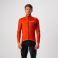 Castelli Squadra stretch - jacheta ciclism anti vant - rosu-antracit