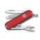 Victorinox - briceag classic SD style icon, 7 functii - argintiu rosu