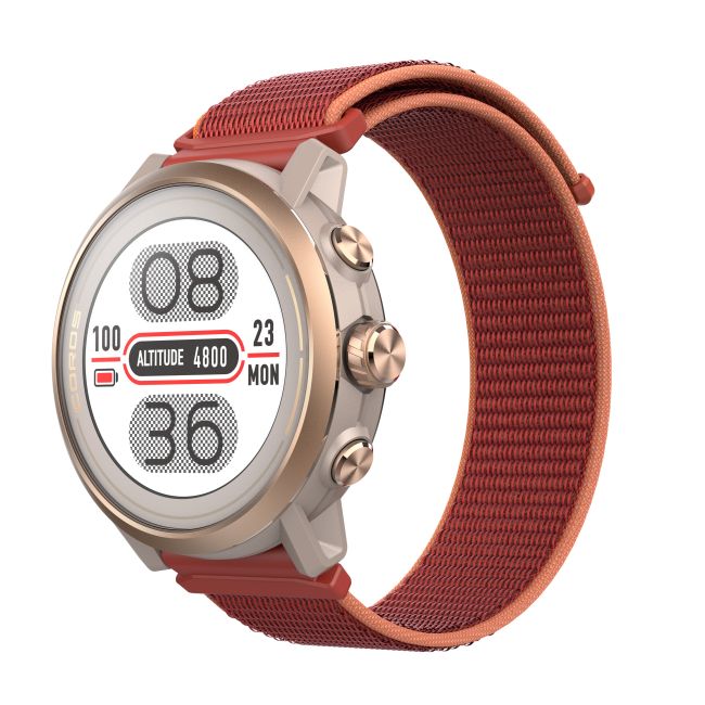 Coros APEX 2 - ceas GPS multisport premium - coral rose gold