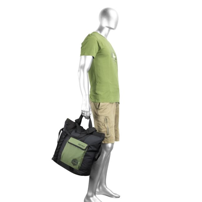 Instinct - geanta multifunctionala Ballistic Tote 35 litri - negru verde army