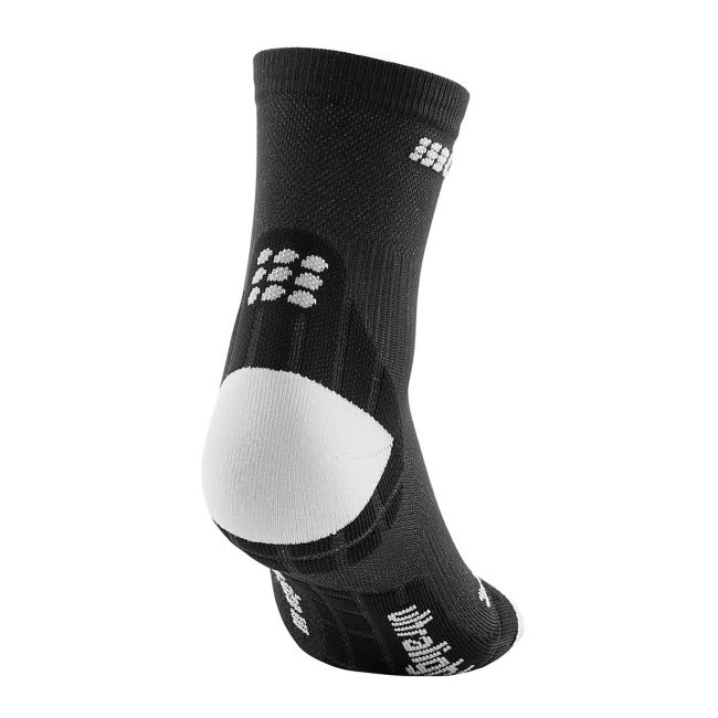 CEP - sosete medii de compresie 16cm pentru femei Ultralight Short Socks - negru gri