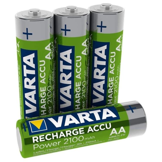 Varta -  set acumulatori AA Recharge Accu 2100 mAh - 4buc