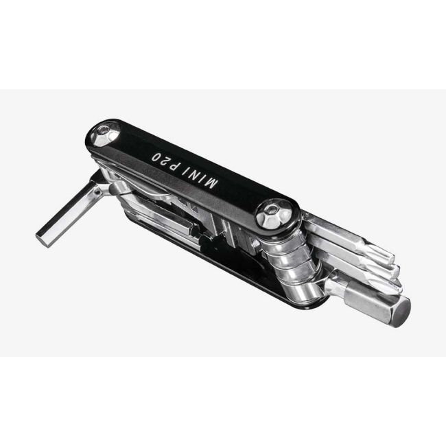 Topeak - set chei bicicleta Mini P20 multitool - negru argintiu