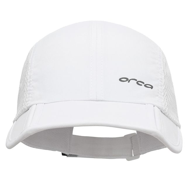 Orca - sapca alergare vreme calda Foldable Cap - alb