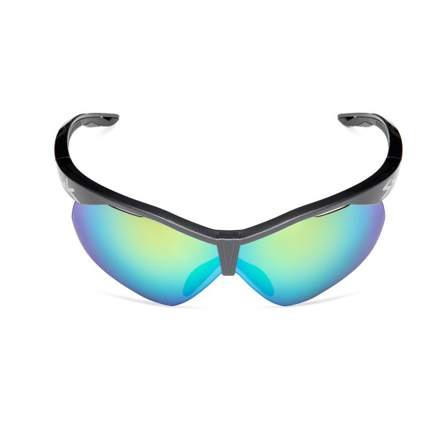 Spiuk - ochelari soare sport Ventix K, 2 lentile de schimb transparent si galben oglinda - rama gri antracit negru