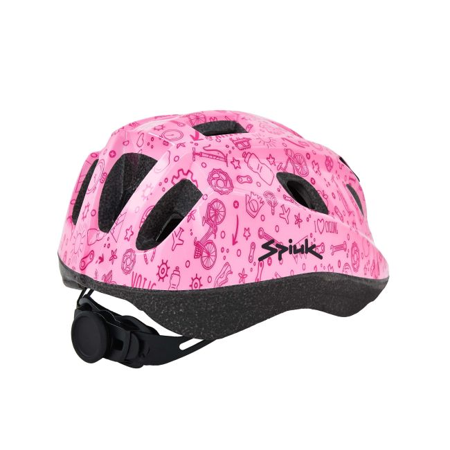 Spiuk - Casca ciclism copii KIDS helmet - roz intens