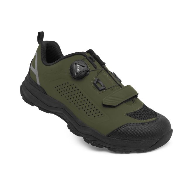 Spiuk - Pantofi ciclism MTB AMARA shoes - verde kaki negru