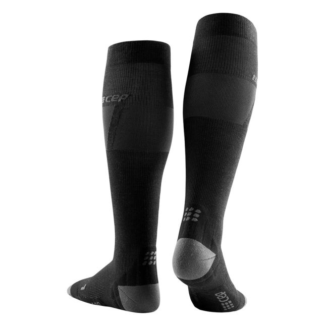 CEP - sosete ski ultrausoare pentru femei Ski Ultralight Socks - negru gri inchis