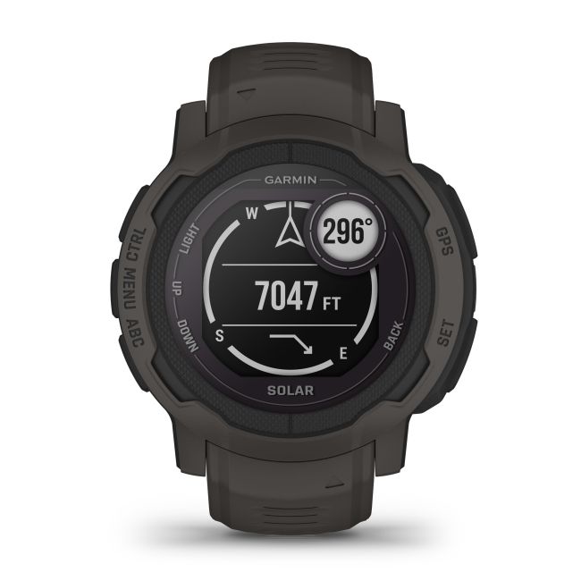 Garmin - Instinct 2 Solar smartwatch robust cu GPS - Graphite