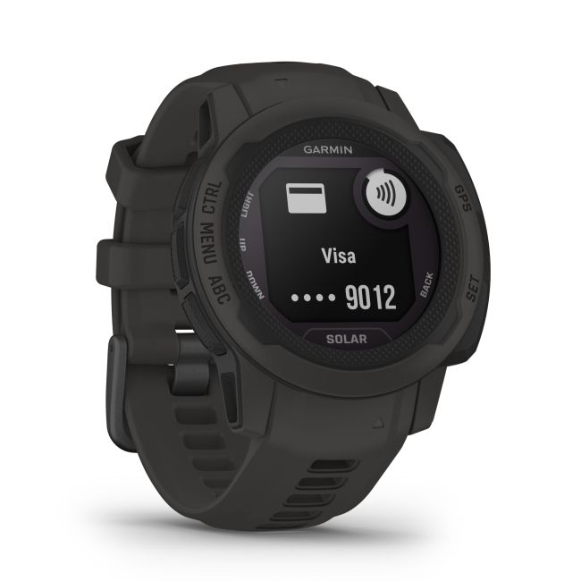 Garmin - Instinct 2s Solar smartwatch robust cu GPS - Graphite