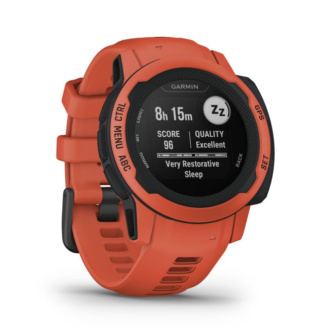 Garmin - Instinct 2s smartwatch robust cu GPS - Poppy