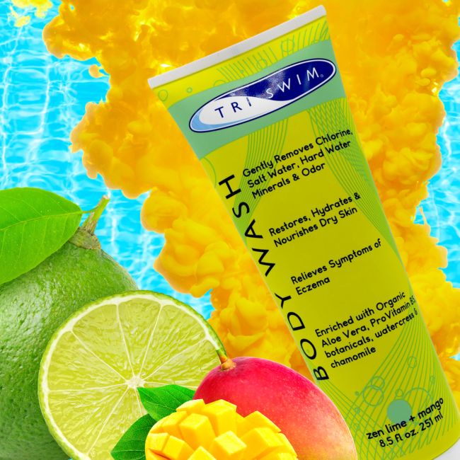 Triswim Gel de dus lime si mango 251 ml