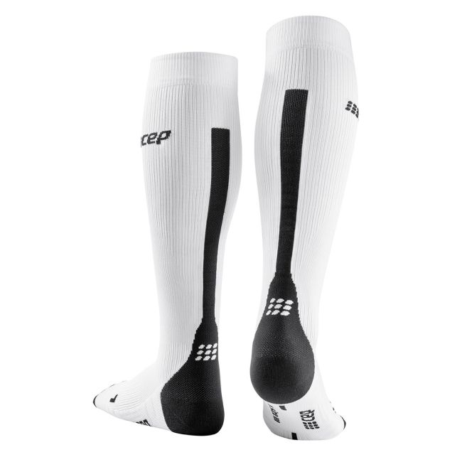 CEP - Sosete compresie alergare pentru barbati 3.0 men socks - alb gri inchis negru