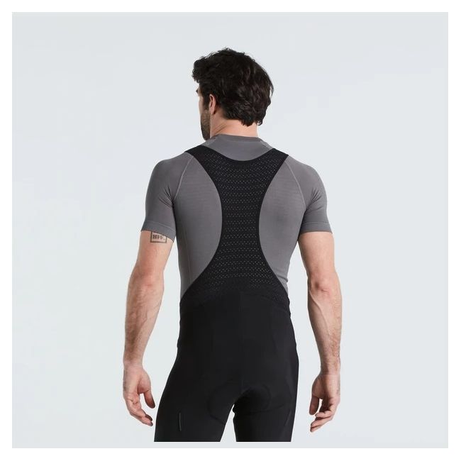 Specialized - bluza de corp ciclism cu maneca scurta pentru barbati Seamless Base Layer SS - gri inchis