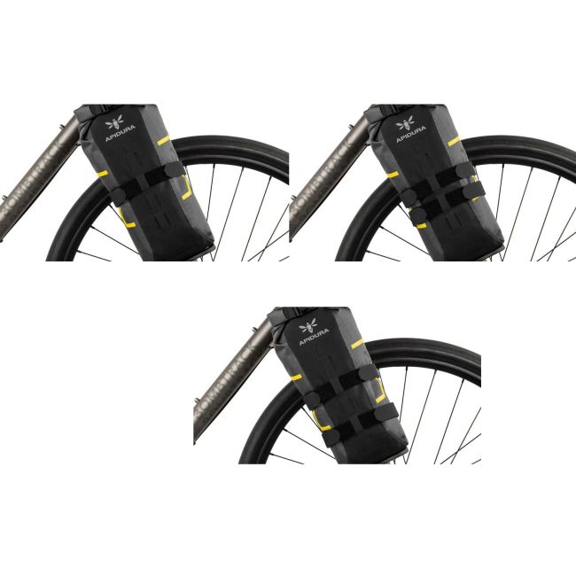 Apidura - geanta bicicleta Expedition Fork Pack 4.5L litri, fara suport prindere - gri negru