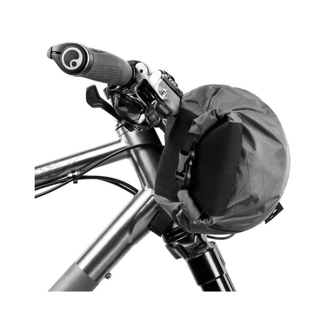 Apidura - geanta bicicleta cu prindere pe ghidon, Backcountry 2.0 Handlebar Pack 11 litri - gri negru galben