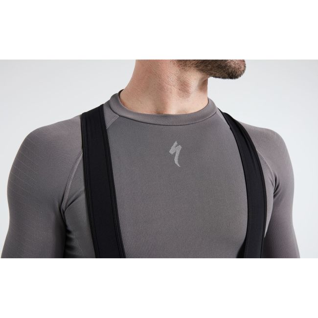 Specialized - bluza de corp ciclism cu maneca lunga pentru barbati Seamless Base Layer LS - gri inchis