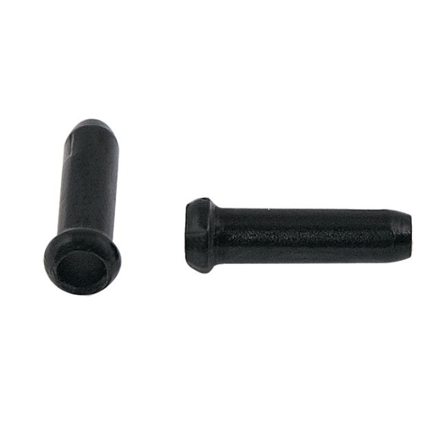 Force - Set capse cablu Aluminiu Anodizat, Blister 100 Capse - negru