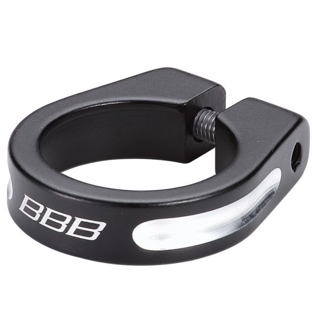 BBB - clema de strangere cu surub pentru tija sa bicicleta The Strangler 31.8 mm  - negru