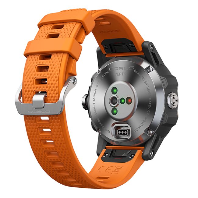 Coros Vertix 47mm - ceas GPS multisport pentru aventura - portocaliu fire-dragon