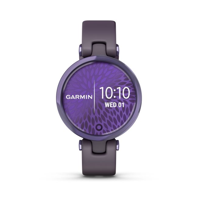 Garmin - Lily Sport - rama midnight orchid cu carcasa deep orchid si bratara din silicon - ceas inteligent