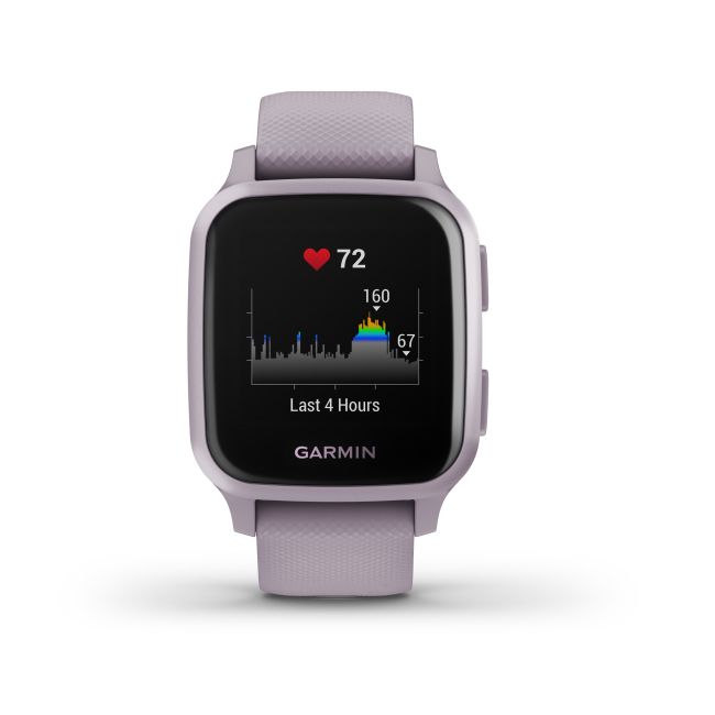 Garmin Venu SQ mov orchid - smartwatch cu functii sport