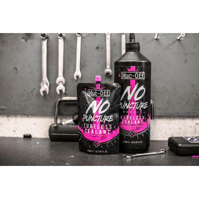 Muc-Off - solutie antipana - Tubeless Sealant No Puncture - 140 ml