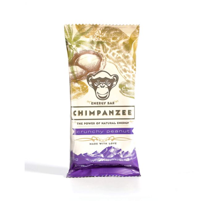 Chimpanzee Energy Bar - Unt de arahide 55g (Vegan)